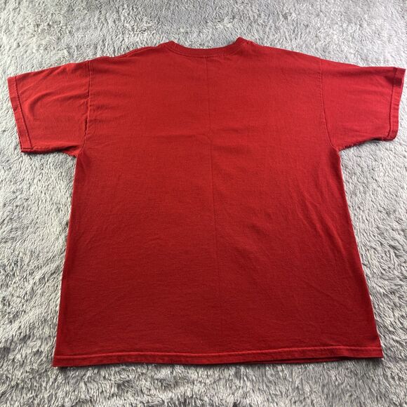 Elf Movie Shirt Mens Extra Large Red OMG Santa I Know Him Christmas Buddy Xmas - Picture 5 of 7